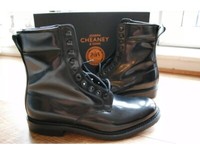 joseph cheaney black leather livingstone boots
